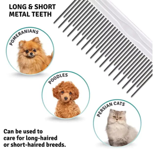 Pawly Deshedding Comb- Remove Loose Fur in Minutes