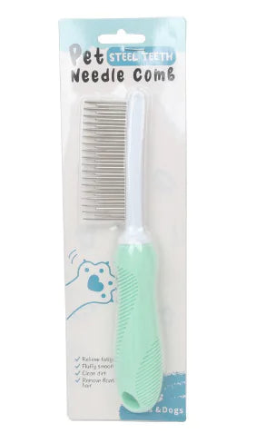 Pawly Deshedding Comb- Remove Loose Fur in Minutes