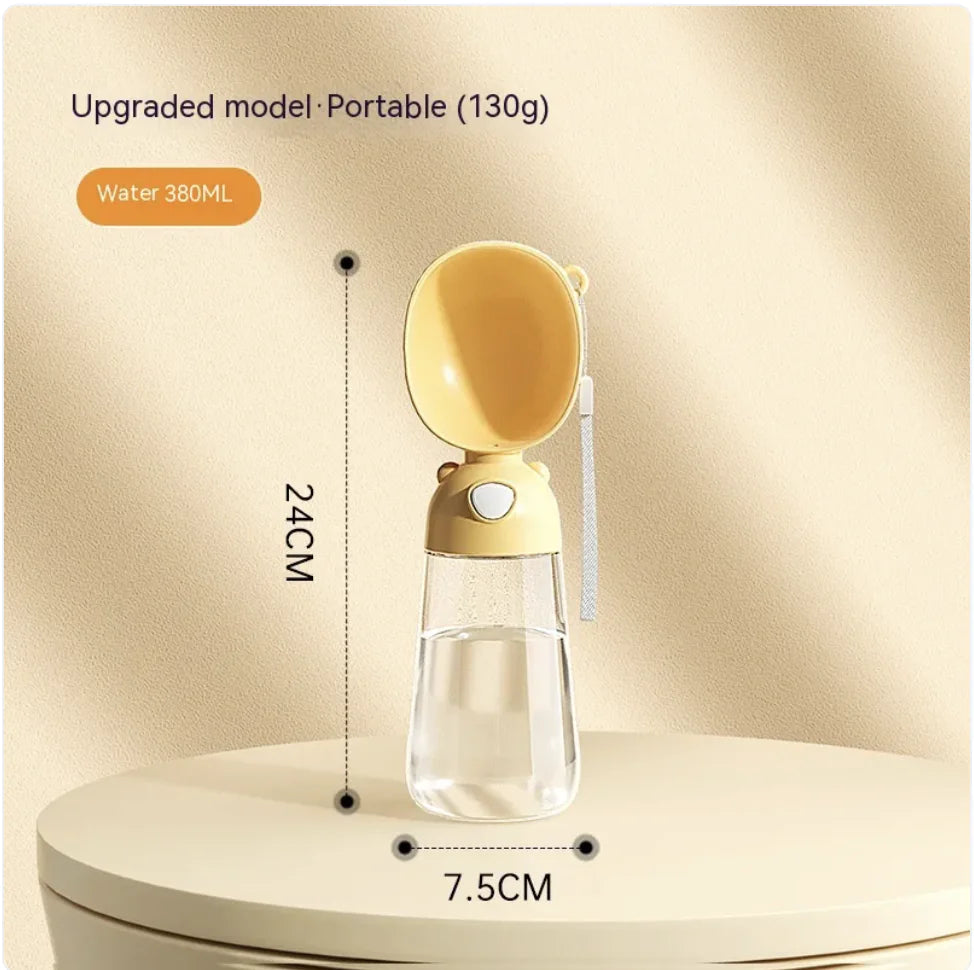 Pawly 2-in-1 Portable Dog Water Bottle And Feeder