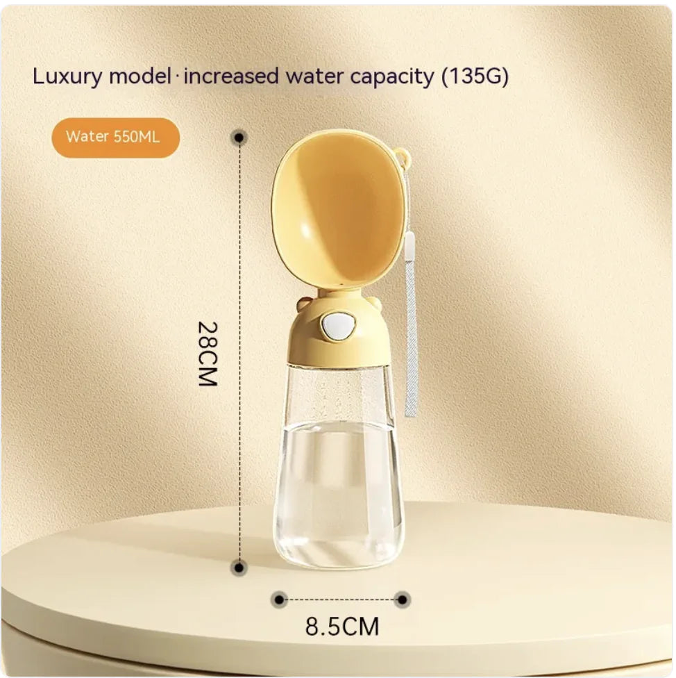Pawly 2-in-1 Portable Dog Water Bottle And Feeder